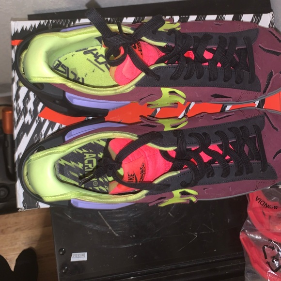 NIKE BLAZER LOW ACRONYM NIGHT MAROON SIZE 11.5M - Picture 7 of 8